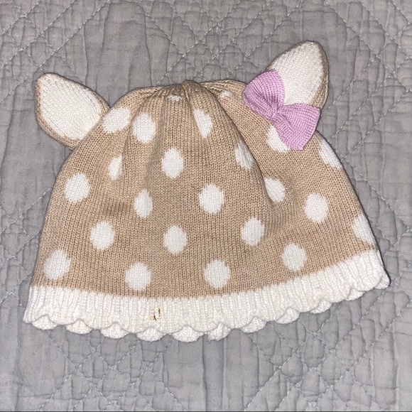 2T-3T Polka Dot Beanie - Picture 1 of 5